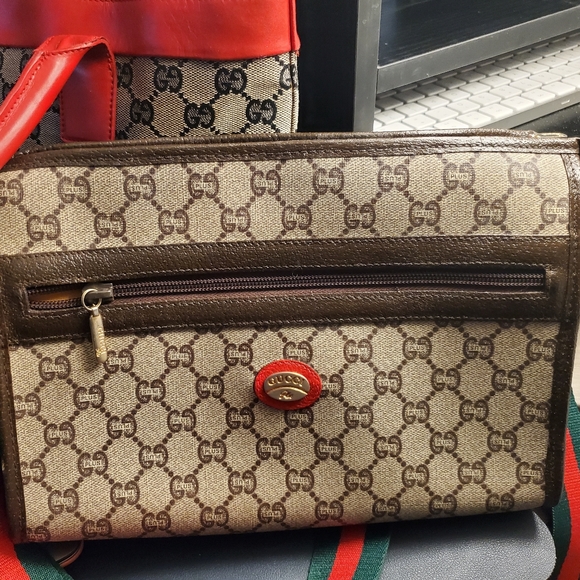 **Sold on Mercari* Gucci Handbag & Gucci Dustbag*** - Picture 6 of 17